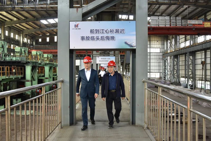 冶金物资数字贸易赛道项目组走访对接山西钢企 深入拓展区域合作